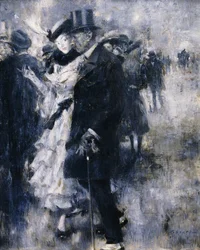 Ein elegantes Paar