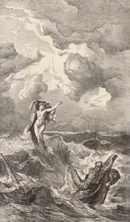 Leukothea und Odysseus