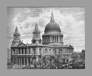 St. Pauls Kathedrale, London, ca. 1900