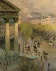 Boulevard de la Madeleine in Paris