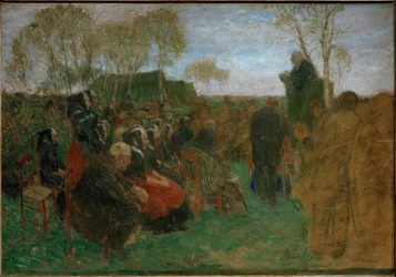 Gottesdienst im Freien (Studie)