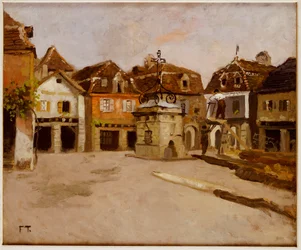Ein Stadtplatz