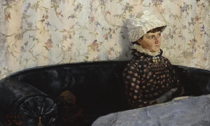Ingeborg auf dem Sofa, Sandø