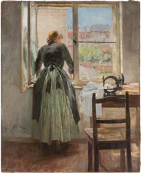 Am Fenster