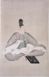 Der Dichter Akahito, aus 