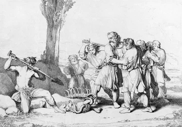 Der Tod von Großfürst Oleg, vor 1839
