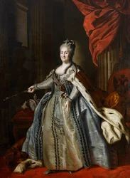 Porträt von Kaiserin Katharina II