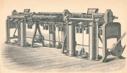 Zeichenrahmen, von Platt, Brothers & Co. Oldham