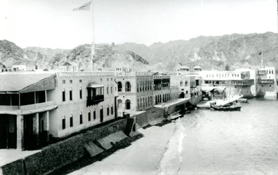 Wasserfront in Maskat