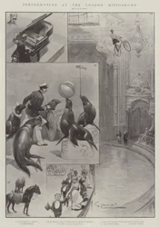 Aufführungen im Londoner Hippodrom