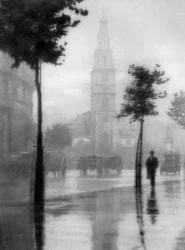 St. Clement Danes Kirche, Strand, London, 1924-1926
