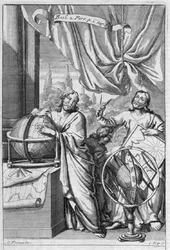 Kartographen bei der Arbeit, Illustration aus Buch 2 Teil 4 Kapitel 7 von 