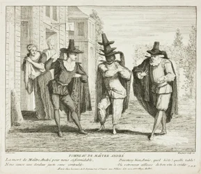 Teller aus Livre de Scènes Comiques