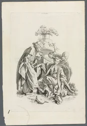 Die Sinne: Berührung nach Boucher, 1700er Jahre