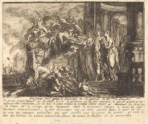 Allegorie auf die Genesung des Dauphins