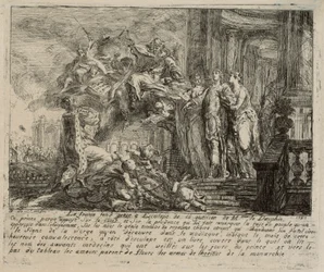 Allegorie auf die Genesung des Dauphins