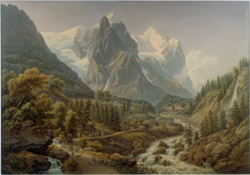 Wetterhorn und Rosenlaui