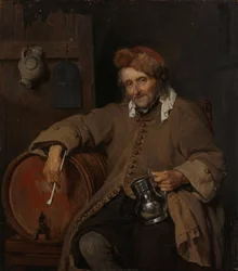 Der alte Trinker, ca. 1661-3