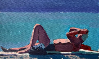 Schläfchen am Meer, 2024