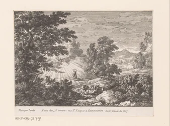 Christus im Garten von Gethsemane Landschaften mit biblischen Darstellungen (Serientitel)