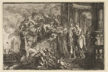 Allegorie auf die Genesung des Dauphins, 1752
