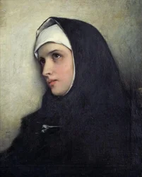 Porträt einer Nonne
