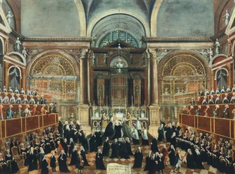 Die Kleidung des San Lorenzo Nonne