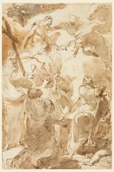 Die Dreifaltigkeit und die Apostel, St. Peter und St. Paul