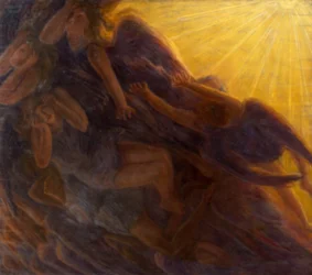 Sturz der Engel, Triptychon