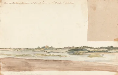 Ansicht am Fluss Klimara bei Dewal Gaunm