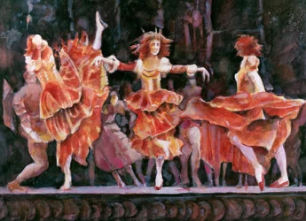 Szene aus Romeo und Julia, Royal Ballet, Covent Garden