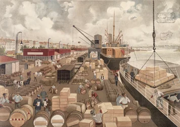 Der Hafen von Bordeaux