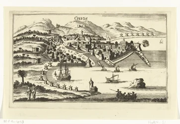 Ansicht von Chios