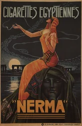 Ägyptische Zigaretten Nerma, 1924