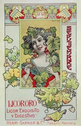 September, aus einem Kalender für Henri Garnier & Co.