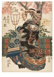 Kurtisane Shiratama aus dem Tamaya-Bordell