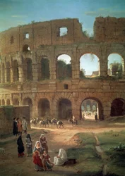 Das Kolosseum (Detail)