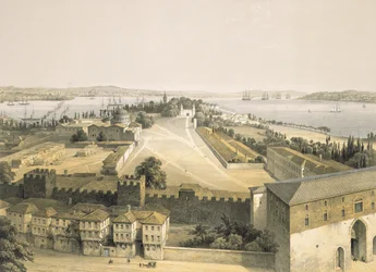 Panorama von Konstantinopel, Tafel 22 aus 