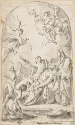 Tod des heiligen Josef