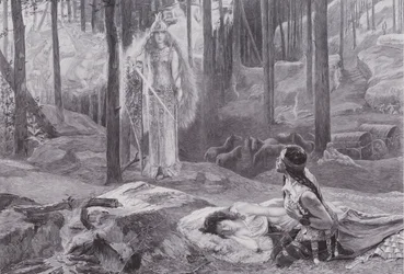 Die Offenbarung (Brunnhilde entdeckt Sieglinde und Siegmund)