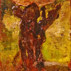 Gartenszene