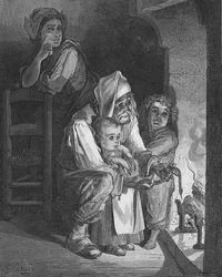 Der Bauer und die Schlange, 1870