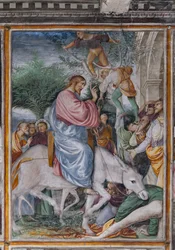 Detail von "Christus zieht in Jerusalem ein", aus "Das Leben und die Passion Christi"