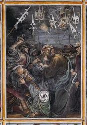 Der Kuss des Judas (Detail)