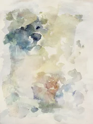 Natürlicher Aquarellfluss