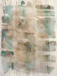 Weiches Teal-Braun-Abstrakt