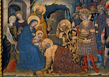 Die Anbetung der Könige (Detail)