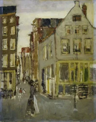 Der Lauriergracht an der Zweiten Laurierdwarsstraat
