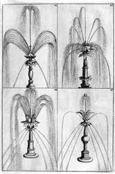 Ornamentaler Brunnenentwurf, 1664