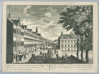 Guckkasten, Blick auf den Teich in der Nähe des Schießgartens in Den Haag